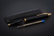 Набор Parker IM Black GT (шариковая ручка + чехол)