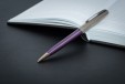 Ручка шариковая Parker Sonnet Sand Blasted Metal&Violet Lacquer