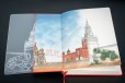 Блокнот «Города. Москва» в красном цвете