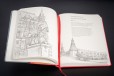 Блокнот «Города. Москва» в красном цвете