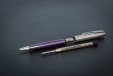 Ручка шариковая Parker Sonnet Sand Blasted Metal&Violet Lacquer