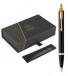 Набор Parker IM Black GT (шариковая ручка + чехол)