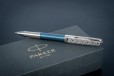 Ручка роллер Parker Sonnet Premium Metal Blue CT